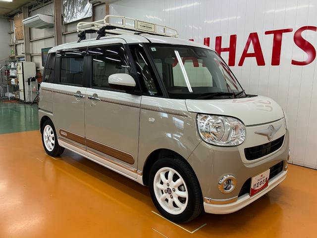 ムーヴキャンバスＸメイクアップリミテッド　ＳＡIIIサポカーＳワイド適合　Ｂカメラ　ＥＴＣ　ドラレコ　ステアリングスイッチ　両側オートスライドドア　オートハイビーム　横滑り防止機能　誤発進抑制機能　置きラクボックス　電動格納ミラー　キーフリー（神奈川県）の中古車