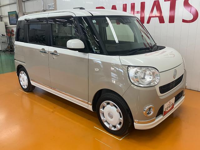 ムーヴキャンバスＧメイクアップリミテッド　ＳＡIIIサポカーＳワイド適合　ドラレコ　パノラマモニター対応　両側オートスライドドア　ステアリングスイッチ　Ｐスタート　アイドリングストップ　ＵＳＢ接続端子　置きラクボックス　キーフリー（神奈川県）の中古車