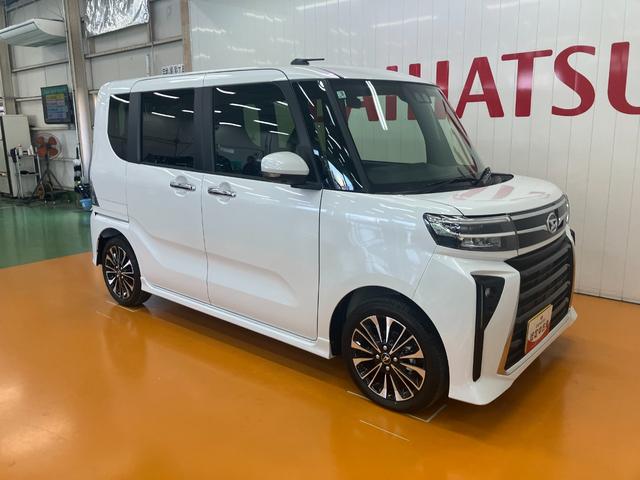 タントカスタムＲＳサポカーＳワイド適合　ミラクルオープンドア　両側オートスライドドア　パノラマモニター対応　電動パーキングブレーキ　ステアリングスイッチ　シートヒーター　オートエアコン　コーナーセンサー　キーフリー（神奈川県）の中古車