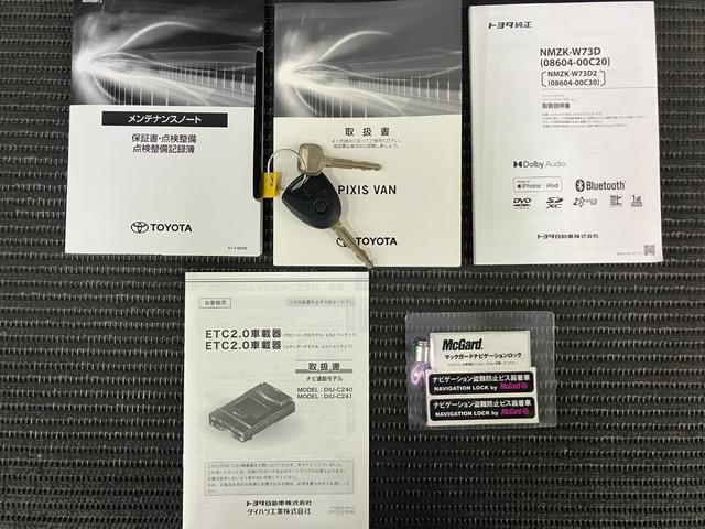 ピクシスバンクルーズ５段マニュアルシフト　サポカーＳワイド適合　ナビ　エアコン　アプリケーションソケット　Ｂカメラ　Ｐスタート　コーナーセンサー　ＵＳＢ接続端子　ＥＴＣ　誤発進抑制機能　電動格納ミラー　パワーウインドウ（神奈川県）の中古車