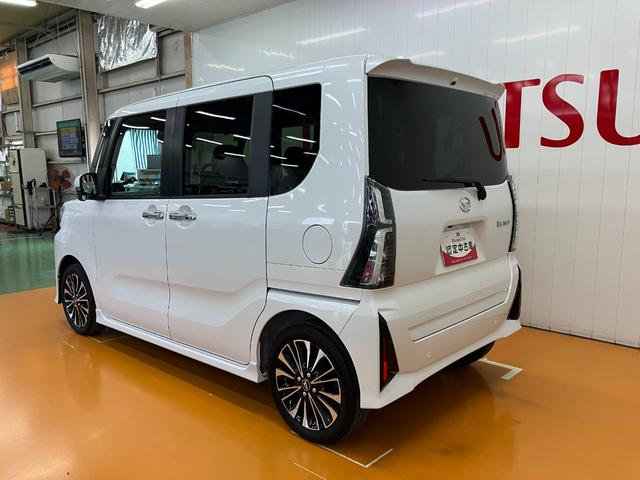 タントカスタムＲＳサポカーＳワイド適合　ミラクルオープンドア　両側オートスライドドア　パノラマモニター対応　電動パーキングブレーキ　ステアリングスイッチ　シートヒーター　オートエアコン　コーナーセンサー　キーフリー（神奈川県）の中古車