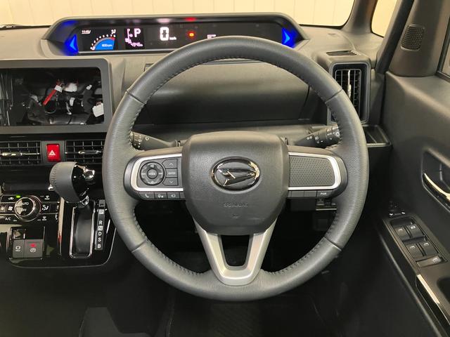 タントカスタムＲＳサポカーＳワイド適合　ミラクルオープンドア　両側オートスライドドア　パノラマモニター対応　電動パーキングブレーキ　ステアリングスイッチ　シートヒーター　オートエアコン　コーナーセンサー　キーフリー（神奈川県）の中古車