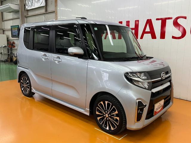 タントカスタムRSサポカーSワイド適合 ドラレコ ミラクルオープンドア 両側オートスライドドア 電動パーキングブレーキ パノラマモニター対応 ステアリングスイッチ シートヒーター オートエアコン コーナーセンサー(神奈川県)の中古車