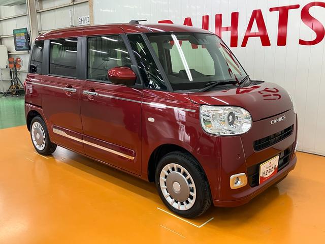 ムーヴキャンバスセオリーＧサポカーＳワイド適合　　ＵＳＢ接続端子　電動パーキングブレーキ　シートヒーター　両側オートスライドドア　Ｐスタート　ＵＳＢ接続端子　コーナーセンサー　ホッとカップホルダー　置きラクボックス　キーフリー（神奈川県）の中古車