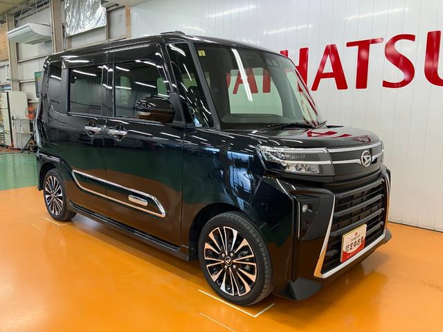 タントカスタムＲＳサポカーＳワイド適合　ドラレコ　ミラクルオープンドア　両側オートスライドドア　電動パーキングブレーキ　パノラマモニター対応　ステアリングスイッチ　シートヒーター　コーナーセンサー　キーフリー（神奈川県）の中古車