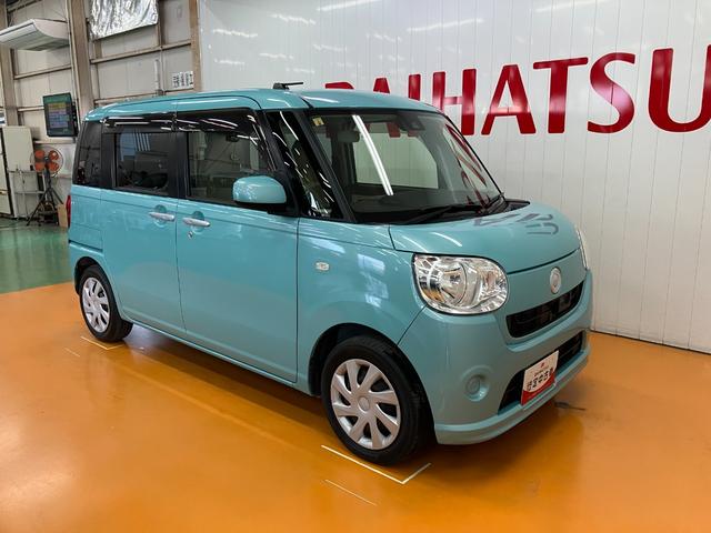 ムーヴキャンバスＬ　ＳＡIIスマアシ　両側スライドドア　Ｂカメラ　ステアリングスイッチ　エアコン　アイドリングストップ　横滑り防止機能　誤発進抑制機能　光軸調整ダイヤル　電動格納ミラー　パワーウインドウ　キーレス（神奈川県）の中古車