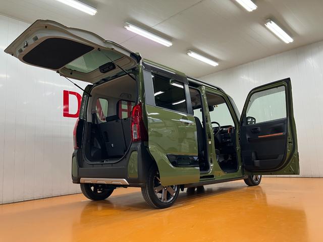 タントファンクロスターボサポカーＳワイド適合　ドラレコ　ミラクルオープンドア　両側オートスライドドア　電動パーキングブレーキ　ステアリングスイッチ　シートヒーター　コーナーセンサー　Ｐスタート　ＥＴＣ　キーフリー（神奈川県）の中古車