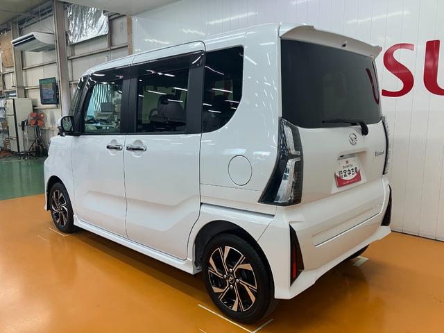 タントカスタムＸサポカーＳワイド適合　ドラレコ　ミラクルオープンドア　パノラマモニター対応　両側オートスライドドア　電動パーキングブレーキ　Ｐスタート　コーナーセンサー　シートヒーター　ステアリングスイッチ（神奈川県）の中古車