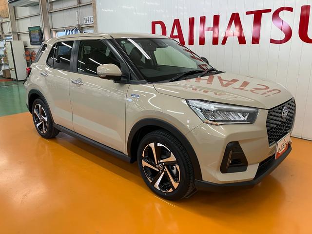 ロッキープレミアムG HEVサポカーSワイド適合 ハイブリッド車 電動パーキングブレーキ パノラマモニター対応 USB接続端子 ステアリングスイッチ 全車速追従機能付ACC シートヒーター S−ペダル コーナーセンサー(神奈川県)の中古車