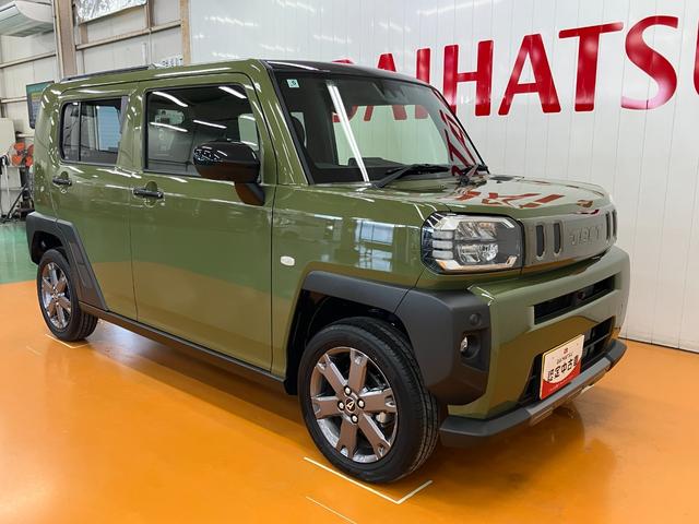 タフトG ダーククロムベンチャーサポカーSワイド適合 スカイフィールトップ 電動パーキングブレーキ パノラマモニター対応 全車速追従機能付ACC ステアリングスイッチ シートヒーター USB接続端子 コーナーセンサー キーフリー(神奈川県)の中古車