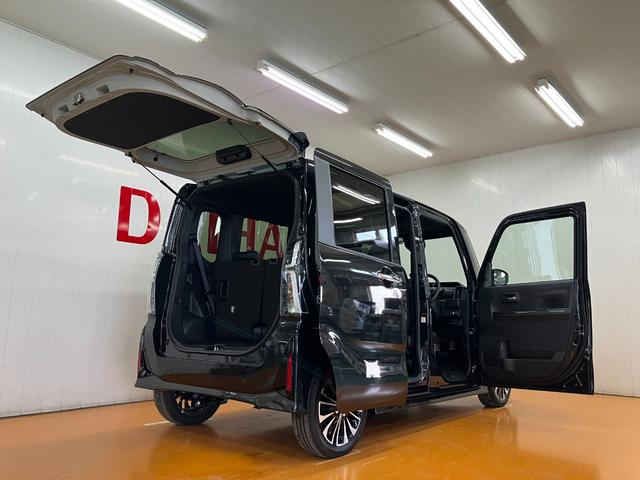 タントカスタムRSサポカーSワイド適合 ミラクルオープンドア 両側オートスライドドア パノラマモニター対応 電動パーキングブレーキ ステアリングスイッチ シートヒーター オートエアコン コーナーセンサー キーフリー(神奈川県)の中古車