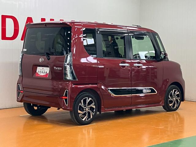 タントカスタムXサポカーSワイド適合 ミラクルオープンドア 両側オートスライドドア パノラマモニター対応 USB接続端子 ステアリングスイッチ シートヒーター オートエアコン コーナーセンサー キーフリー(神奈川県)の中古車