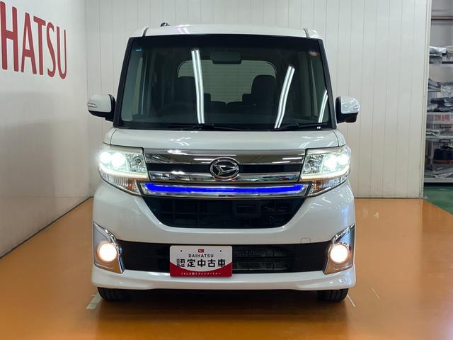 タントカスタムX トップエディションSAスマアシ デイライト ミラクルオープンドア 片側オートスライドドア 後席モニター Pスタート エコアイドル USB接続端子 Bカメラ ステアリングスイッチ キーフリー(神奈川県)の中古車