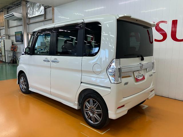タントカスタムX トップエディションSAスマアシ デイライト ミラクルオープンドア 片側オートスライドドア 後席モニター Pスタート エコアイドル USB接続端子 Bカメラ ステアリングスイッチ キーフリー(神奈川県)の中古車