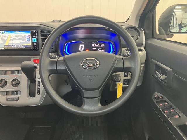 ミライースX SAIIIサポカーSワイド適合 エアコン コーナーセンサー 光軸調整ダイヤル オートハイビーム アイドリングストップ 横滑り防止機能 誤発進抑制機能 電動格納ミラー パワーウインドウ Bカメラ キーレス(神奈川県)の中古車