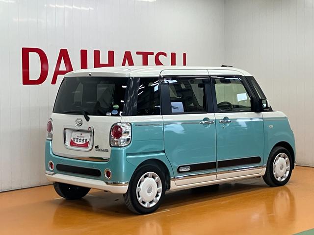 ムーヴキャンバスＧメイクアップ　ＳＡIIスマアシ　Ｂカメラ　両側オートスライドドア　ステアリングスイッチ　オートエアコン　Ｐスタート　アイドリングストップ　ＥＴＣ　置きラクボックス　パノラマモニター対応　キーフリー（神奈川県）の中古車