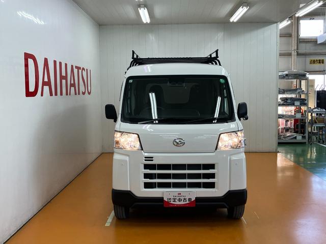 ハイゼットカーゴＤＸ４ＷＤ　サポカーＳワイド適合　ルーフキャリア　５段マニュアルシフト　エアコン　アクセサリーソケット　コーナーセンサー　アイドリングストップ　横滑り防止機能　誤発進抑制機能　パワーウインドウ　キーレス（神奈川県）の中古車