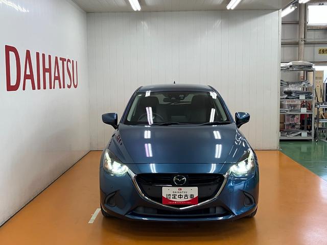 デミオ１３Ｓツーリング衝突被害軽減ブレーキシステム　Ｂカメラ　クルーズコントロール　ステアリングスイッチ　シートヒーター　ＵＳＢ接続端子　ＥＴＣ　ヘッドアップディスプレイ　コーナーセンサー　キーフリー（神奈川県）の中古車