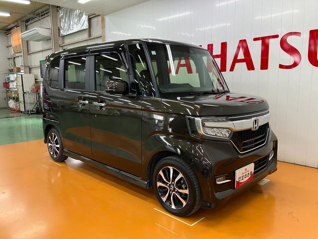Ｎ−ＢＯＸカスタムＧ・Ｌホンダセンシング衝突被害軽減ブレーキシステム　ドラレコ　Ｂカメラ　ステアリングスイッチ　クルーズコントロール　ＵＳＢ接続端子　ＥＴＣ　両側オートスライドドア　Ｐスタート　レーンアシスト　キーフリー（神奈川県）の中古車
