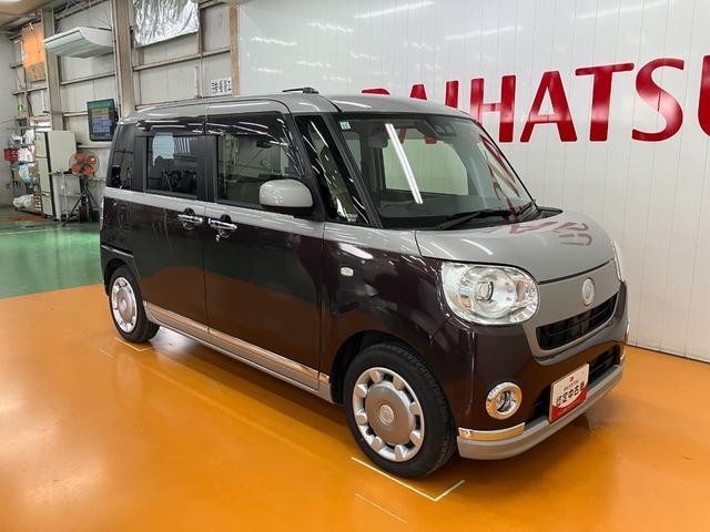 ムーヴキャンバスＧメイクアップ　ＳＡIIIサポカーＳワイド適合　パノラマモニター対応　両側オートスライドドア　ステアリングスイッチ　Ｐスタート　オートハイビーム　ＥＴＣ　ＵＳＢ接続端子　置きラクボックス　キーフリー（神奈川県）の中古車