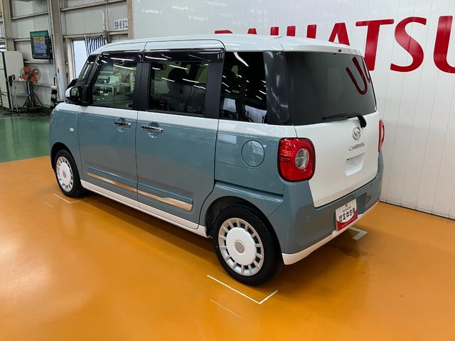 ムーヴキャンバスストライプスＧターボ　ディスプレイオーディオ　ＵＳＢ接続端子サポカーＳワイド適合　ドラレコ　Ｂカメラ　ディスプレイオーディオ　ＵＳＢ接続端子　ワイヤレス充電器　電動パーキングブレーキ　シートヒーター　両側オートスライドドア　Ｐスタート　全車速追従機能付ＡＣＣ（神奈川県）の中古車