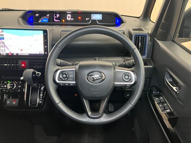 タントカスタムＲＳ　ナビ　ドラレコ　ＥＴＣ　パノラマモニター対応サポカーＳワイド適合　ミラクルオープンドア　両側オートスライドドア　全車速追従機能付ＡＣＣ　パノラマモニター対応　電動パーキングブレーキ　ステアリングスイッチ　シートヒーター　コーナーセンサー（神奈川県）の中古車