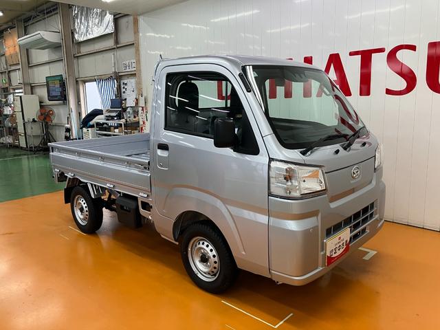 ハイゼットトラックスタンダード　コーナーセンサー　アイドリングストップサポカーＳワイド適合　三方開　エアコン　コーナーセンサー　アイドリングストップ　誤発進抑制機能　アクセサリーソケット　横滑り防止機能　光軸調整ダイヤル（神奈川県）の中古車