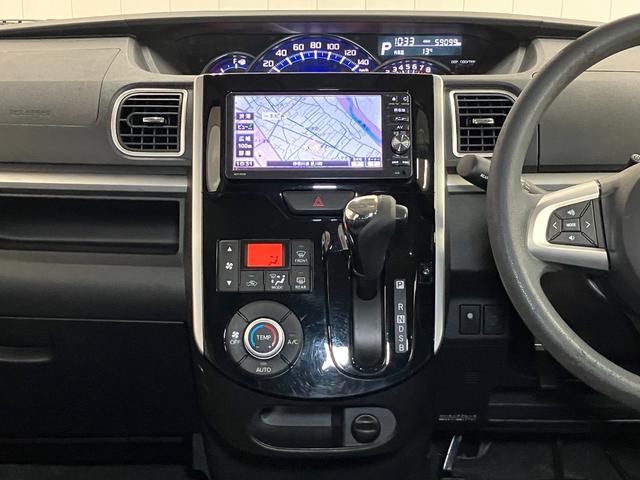 タントカスタムＸ　ＳＡ　ナビ　片側オートスライドドアスマアシ　ミラクルオープンドア　片側オートスライドドア　ステアリングスイッチ　Ｂカメラ　Ｐスタート　エコアイドル　横滑り防止機能　誤発進抑制機能　ナノイー空気清浄機　ＥＴＣ（神奈川県）の中古車