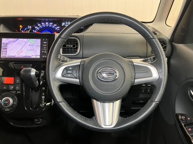 タントカスタムＲＳ　トップエディションＳＡ　ナビ　ＥＴＣ　Ｂカメラミラクルオープンドア　ナビ　ＥＴＣ　Ｂカメラ　両側オートスライドドア　Ｐスタート　ステアリングスイッチ　アイドリングストップ　横滑り防止機能　アルミホイール　キーフリー（神奈川県）の中古車