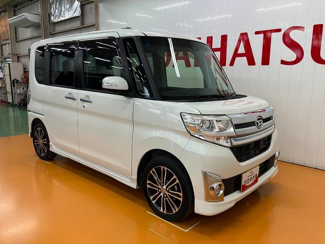 タントカスタムRS トップエディションSAIIスマアシ ミラクルオープンドア 両側オートスライドドア Bカメラ ステアリングスイッチ Pスタート エコアイドル 電動格納ミラー ETC キーフリー(神奈川県)の中古車