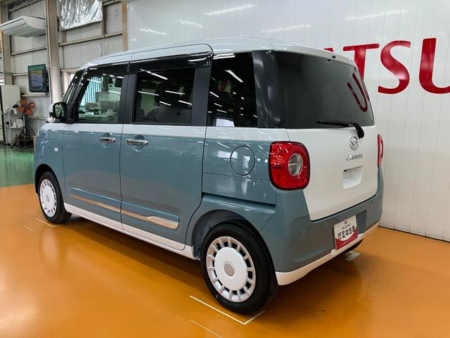 ムーヴキャンバスストライプスGターボサポカーSワイド適合 ドラレコ Bカメラ USB接続端子 電動パーキングブレーキ シートヒーター 両側オートスライドドア Pスタート 全車速追従機能付ACC ホッとカップホルダー キーフリー(神奈川県)の中古車