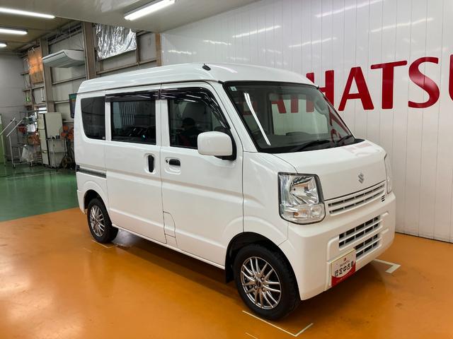 エブリイジョインターボ　ナビ　エアコン　ＥＴＣナビ　エアコン　ＥＴＣ　リヤヒータースイッチ　光軸調整ダイヤル　電動格納ミラー　パワーウィンドウ　アルミホイール　キーレス（神奈川県）の中古車