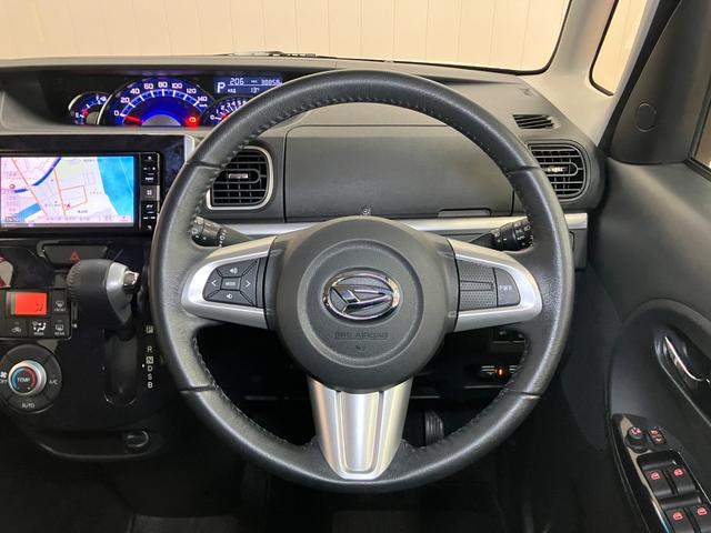 タントカスタムRS トップエディションSAIIIサポカーSワイド適合 ミラクルオープンドア 両側オートスライドドア ステアリングスイッチ オートエアコン Pスタート 運転席シートヒーター アイドリングストップ オートハイビーム ETC(神奈川県)の中古車