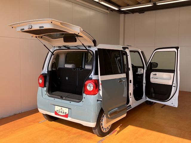 ムーヴキャンバスストライプスＧサポカーＳワイド適合　パノラマモニター対応　ＵＳＢ接続端子　電動パーキングブレーキ　シートヒーター　両側オートスライドドア　Ｐスタート　ホッとカップホルダー　置きラクボックス　キーフリー（神奈川県）の中古車