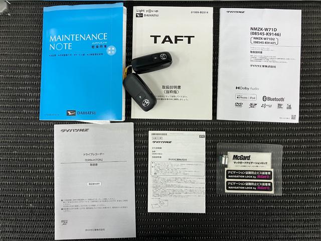 タフトＧターボ　カーナビ　ＵＳＢ接続端子　ＥＴＣ　ＡＣＣサポカーＳワイド適合　ドラレコ　スカイフィールトップ　電動パーキングブレーキ　全車速追従機能付ＡＣＣ　ステアリングスイッチ　シートヒーター　ＵＳＢ接続端子　ＥＴＣ　Ｐスタート　コーナーセンサー（神奈川県）の中古車