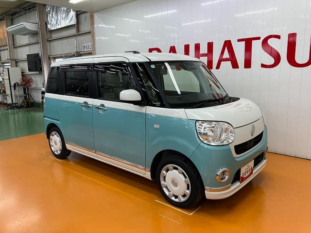 ムーヴキャンバスXメイクアップリミテッド SAIIIサポカーSワイド適合 両側オートスライドドア パノラマモニター対応 ステアリングスイッチ オートエアコン Pスタート 運転席シートヒーター アイドリングストップ オートハイビーム 置きラクボックス(神奈川県)の中古車