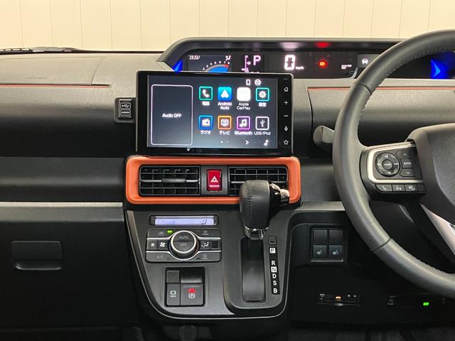 タントファンクロスターボ　ディスプレイオーディオ　ＵＳＢ接続端子サポカーＳワイド適合　ドラレコ　ミラクルオープンドア　パノラマモニター対応　両側オートスライドドア　電動パーキングブレーキ全車速追従機能付ＡＣＣ　ステアリングスイッチ　シートヒーター　コーナーセンサー（神奈川県）の中古車