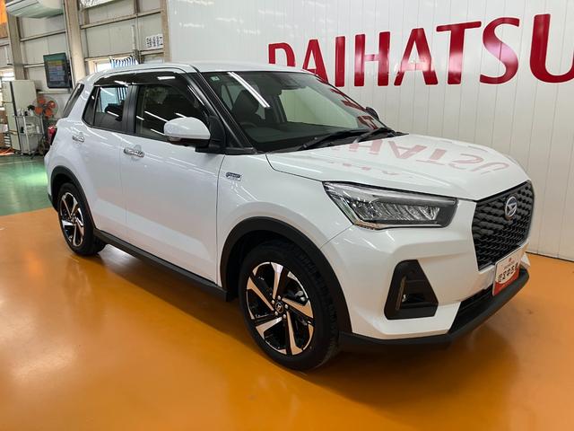 ロッキープレミアムＧ　ＨＥＶサポカーＳワイド適合　ハイブリッド車　パノラマモニター対応　電動パーキングブレーキ　ＥＴＣ　ＵＳＢ接続端子　ステアリングスイッチ　全車速追従機能付ＡＣＣ　シートヒーター　Ｓ−ペダル　コーナーセンサー（神奈川県）の中古車