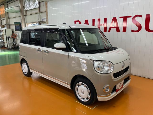 ムーヴキャンバスＧメイクアップリミテッド　ＳＡIII　カーナビ　ＵＳＢサポカーＳワイド適合　ドラレコ　パノラマモニター対応　両側オートスライドドア　ステアリングスイッチ　ＵＳＢ接続端子　Ｐスタート　アイドリングストップ　オートハイビーム　ＥＴＣ　置きラクボックス（神奈川県）の中古車