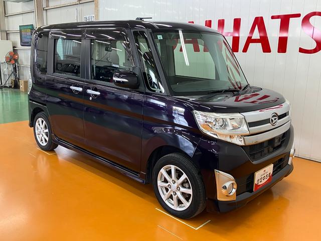 タントカスタムＸ　ＳＡ　ナビ　片側オートスライドドア　後席モニターミラクルオープンドア　ナビ　オートエアコン　後席モニター　ＥＴＣ　Ｐスタート　片側オートスライドドア　誤発進抑制装置　横滑り防止機能　アイドリングストップ　電動格納ミラー　パワーウィンドウ（神奈川県）の中古車