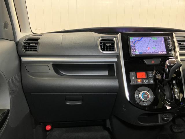 タントカスタムＸ　ＳＡ　ナビ　片側オートスライドドア　後席モニターミラクルオープンドア　ナビ　オートエアコン　後席モニター　ＥＴＣ　Ｐスタート　片側オートスライドドア　誤発進抑制装置　横滑り防止機能　アイドリングストップ　電動格納ミラー　パワーウィンドウ（神奈川県）の中古車