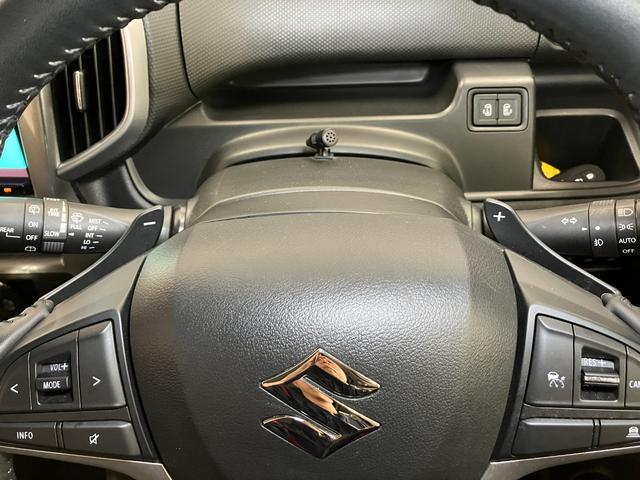 ソリオハイブリッドＭＺ　ナビ　Ｂカメラ　ＥＴＣ　Ｐスタートナビ　Ｂカメラ　パノラマモニター対応　ステアリングスイッチ　クルーズコントロール　パドルシフト　シートヒーター　ＥＴＣ　両側オートスライドドア　Ｐスタート　横滑り防止機能　誤発進抑制装置　キーフリー（神奈川県）の中古車