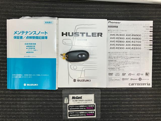 ハスラーＦリミテッド　ナビ　Ｂカメラ　Ｐスタート　キーフリー衝突軽減ブレーキシステム　Ｂカメラ　ナビ　ステアリングスイッチ　シートヒーター　Ｐスタート　誤発進抑制装置　横滑り防止機能　アイドリングストップ　電動格納ミラー　パワーウィンドウ　キーフリー（神奈川県）の中古車