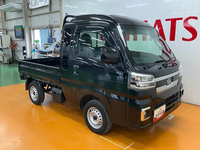 ハイゼットトラックジャンボエクストラ　４ＷＤ　カーナビ　ＥＴＣサポカーＳワイド適合　三方開　ＣＶＴ　エアコン　Ｐスタート　アクセサリーソケット　アイドリングストップ　コーナーセンサー　荷台作業灯　電動格納ミラー　キーフリー（神奈川県）の中古車