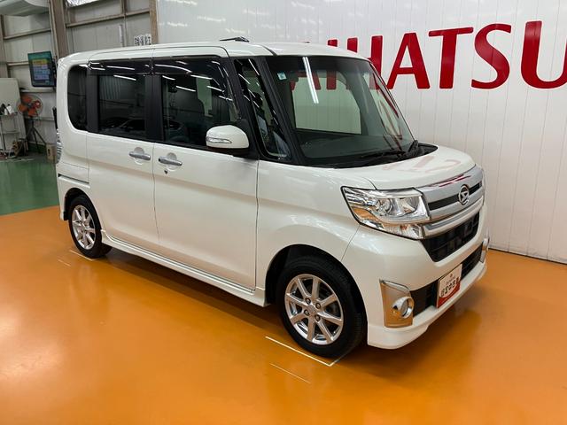 タントカスタムＸ　トップエディションＳＡ　カーナビ　ドラレコスマアシ　ドラレコ　ミラクルオープンドア　デイライト　Ｂカメラ　ステアリングスイッチ　片側オートスライドドア　Ｐスタート　エコアイドル　横滑り防止機能　誤発進抑制機能　ＥＴＣ　キーフリー（神奈川県）の中古車