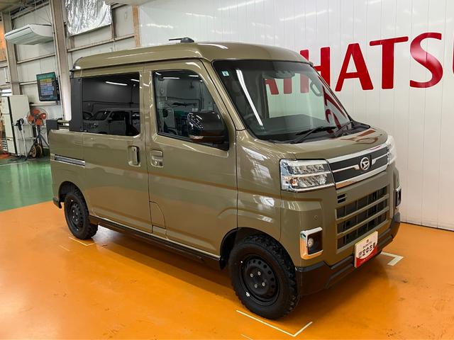 アトレーアトレーデッキバン　ナビ　ドラレコ　Ｐスタート　キーフリーサポカーＳワイド適合　ドラレコ　ナビ　ステアリングスイッチ　全車速追従機能付ＡＣＣ　Ｐスタート　両側オートスライドドア　誤発進抑制装置　横滑り防止機能　コーナーセンサー　ＥＴＣ　キーフリー（神奈川県）の中古車
