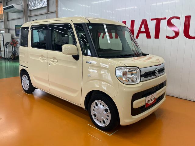 スペーシアハイブリッドＸ　ナビ　ドラレコ　ＥＴＣ　キーフリー衝突軽減ブレーキシステム　ドラレコ　後席エアコン　ナビ　シートヒーター　ＥＴＣ　Ｐスタート　両側オートスライド　電動格納ミラー　パワーウィンドウ　レーンアシスト　アイドリングストップ　キーフリー（神奈川県）の中古車