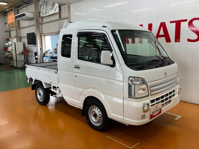 スーパーキャリイＸ衝突被害軽減ブレーキシステム　５段マニュアルシフトレバー　三方開　ゴムマット　ラジオ　エアコン　オートハイビーム　レーンアシスト　キーレス（神奈川県）の中古車