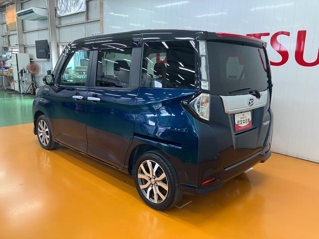 トールカスタムG ターボ SAIIドラレコ ナビ Bカメラ パノラマモニター対応 クルーズコントロール Pスタート 両側オートスライドドア ETC 誤発進抑制装置 横滑り防止機能 アイドリングストップ 電動格納ミラー キーフリー(神奈川県)の中古車