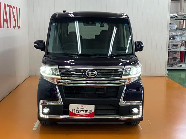 タントカスタムX トップエディションSAIIスマアシ ドラレコ ミラクルオープンドア 片側オートスライドドア ステアリングスイッチ Pスタート アイドリングストップ 誤発進抑制機能 電動格納ミラー キーフリー(神奈川県)の中古車